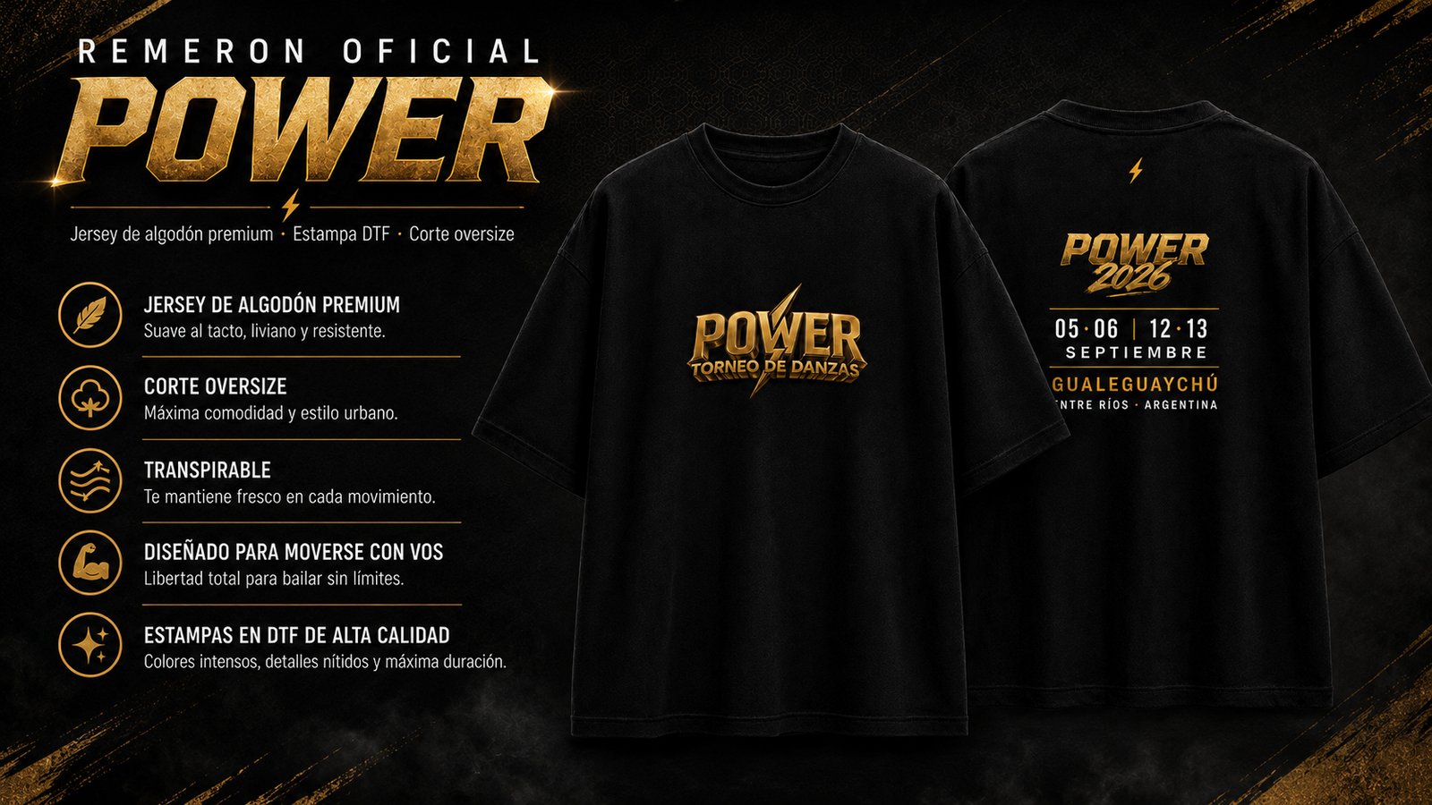 Remerón oficial Power